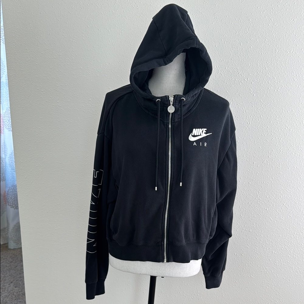 Nike Women's Black Zip Hoodie Jacket